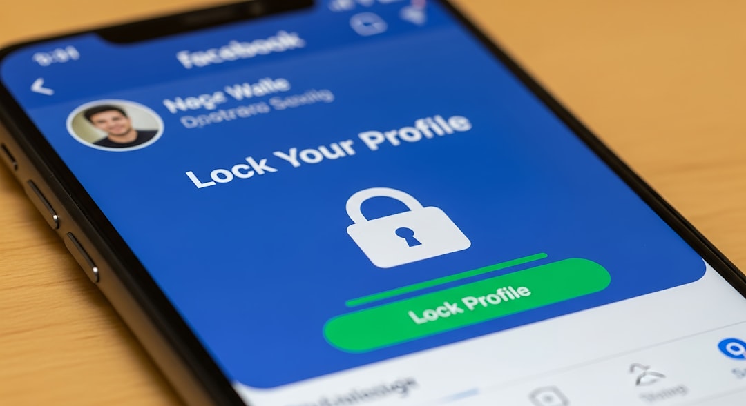 A smartphone displaying a social media privacy screen, illustrating online child safety and age protections.